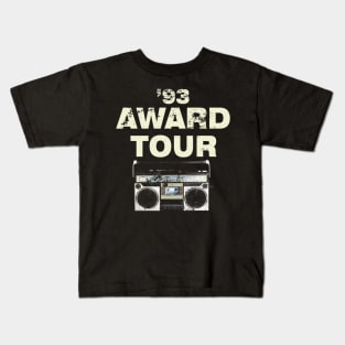 Award Tour 1993 Hip Hop - Vintage Retro Kids T-Shirt